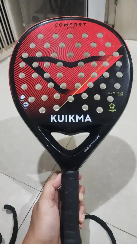 Raket padel Kuikma murah bagus free protector