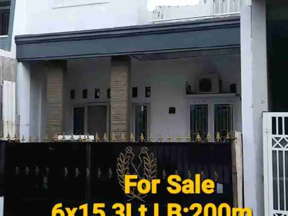 Dijual Rumah 3 lantai di Metland Puri Tangerang