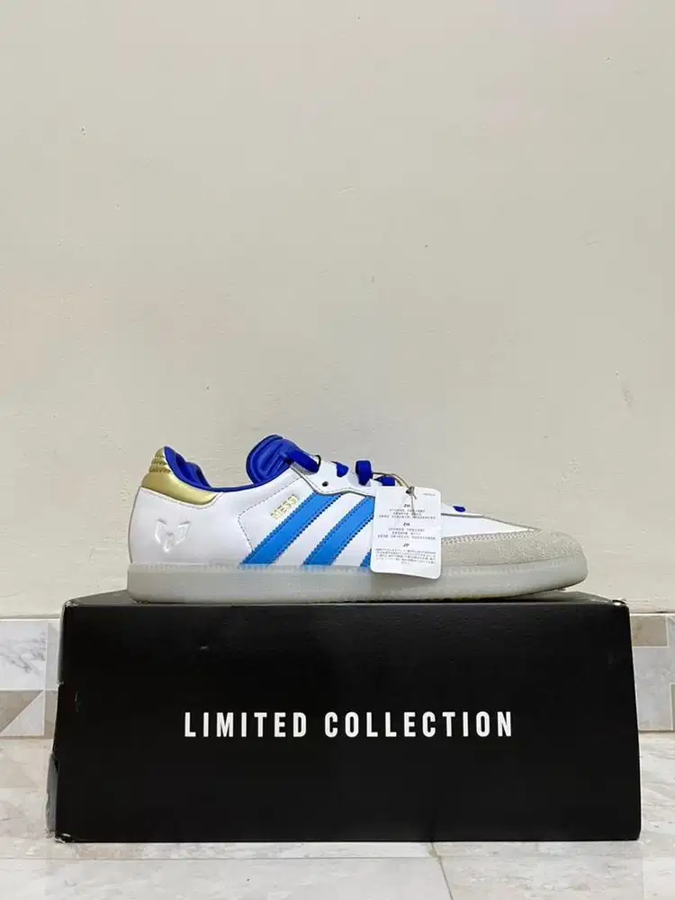 Adidas Samba Messi White Blue (Size 44) Original 100%