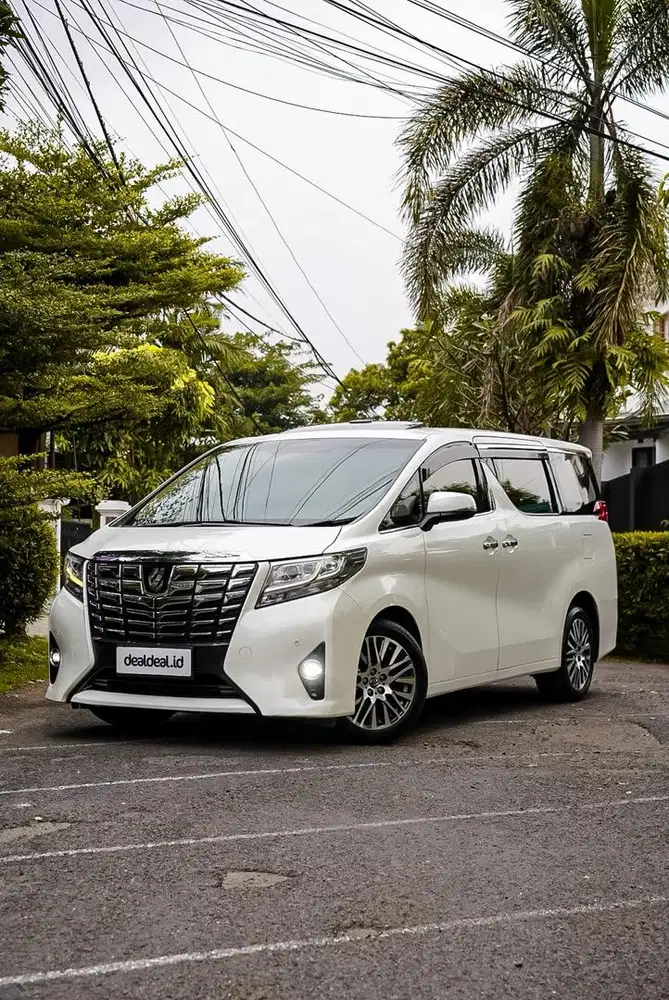 TOYOTA ALPHARD 2.5 G ATPM 2016 ISTIMEWA RAWATAN SEKALI