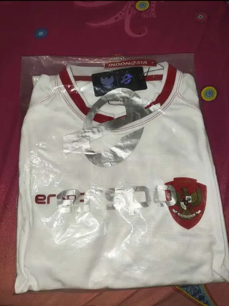 Jersey Timnas Indonesia Original Erspo White - XL