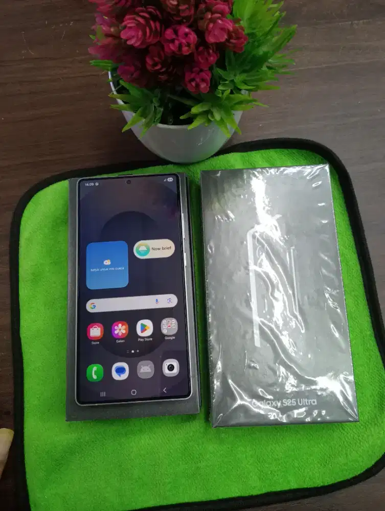 Samsung galaxy S25 ULTRA 1TB silverblue Resmi