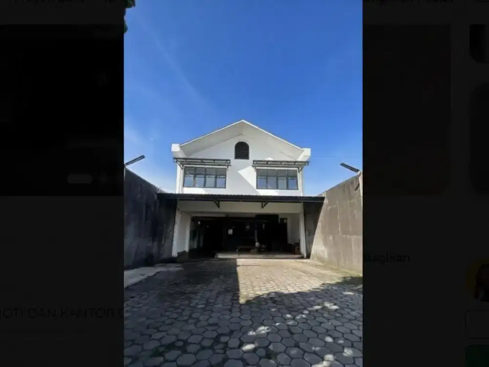 Dijual Ruang Usah Ex Pabrik Roti Lokasi Strategis Baki, Sukoharjo Luas 2100m2