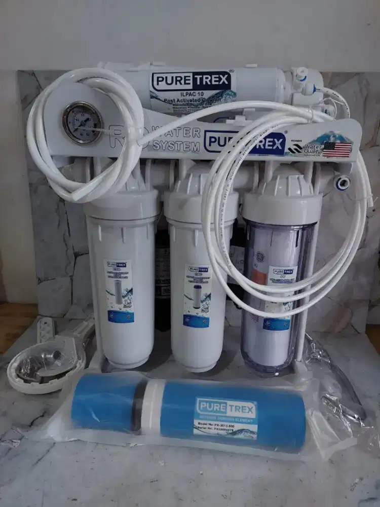 Mesin RO gantung 50 GPD 6 step pake tabung Reverse Osmosis