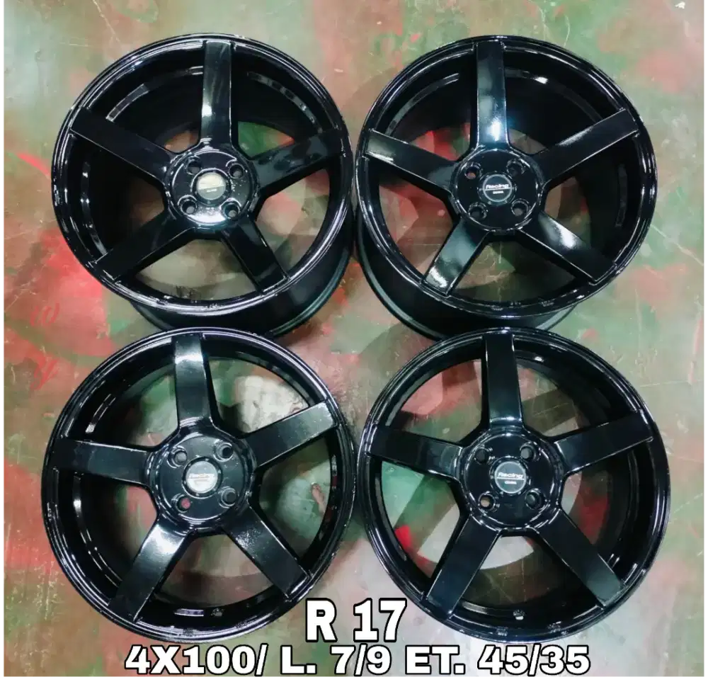 VELG HSR RING 17 HITAM