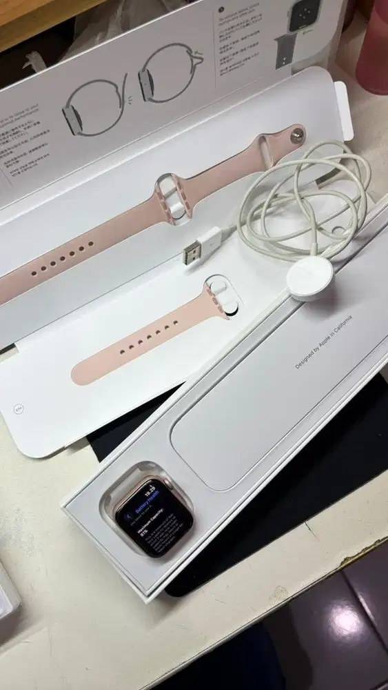 Apple Watch SE 40mm Gold Alu Pink Sand GPS