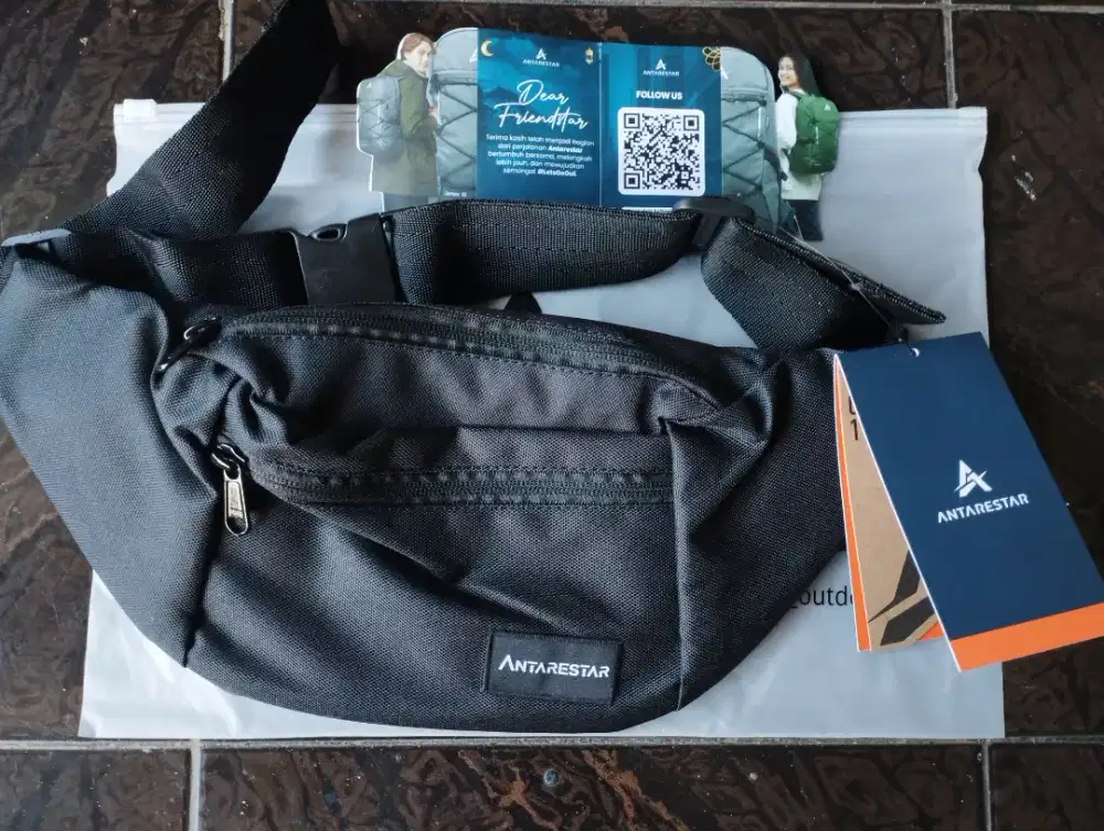 Tas Selempang Pria Waistbag Antarestar