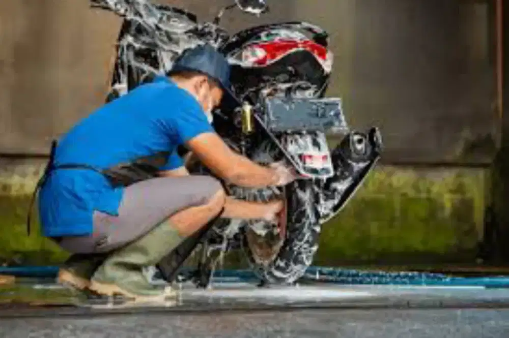 Lowongan cuci motor dan poles