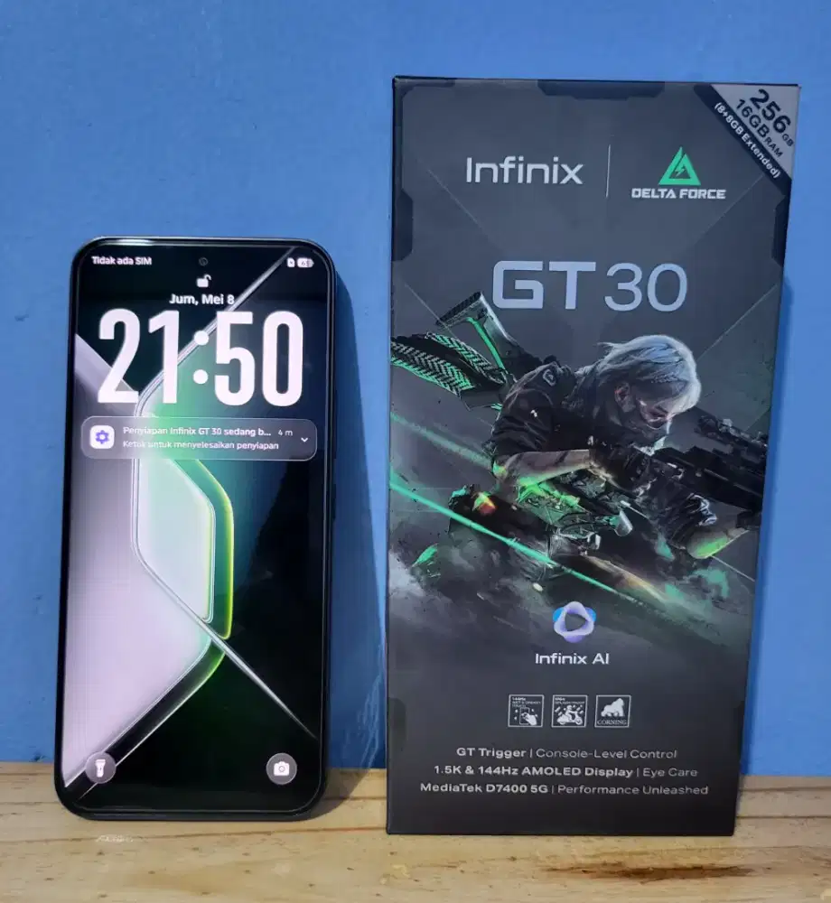 Infinix GT30 5G muluss normal 16/256gb fulset garansi