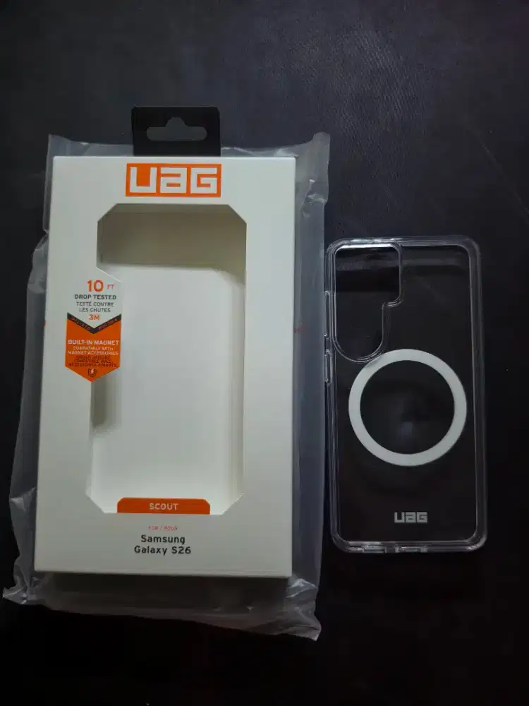 Case UAG Scout Clear Ice White Samsung Galaxy S26 Pemakaian Pribadi