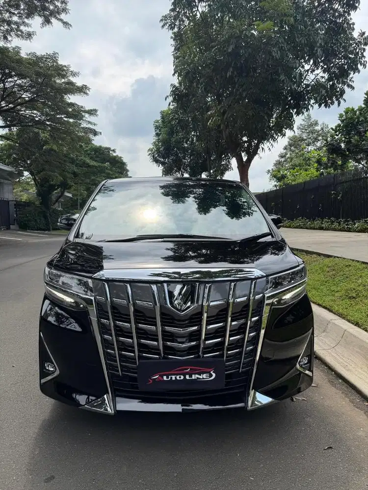 alphard 2023 pemakaian 2024 km8rb full original spt baru! like new!!