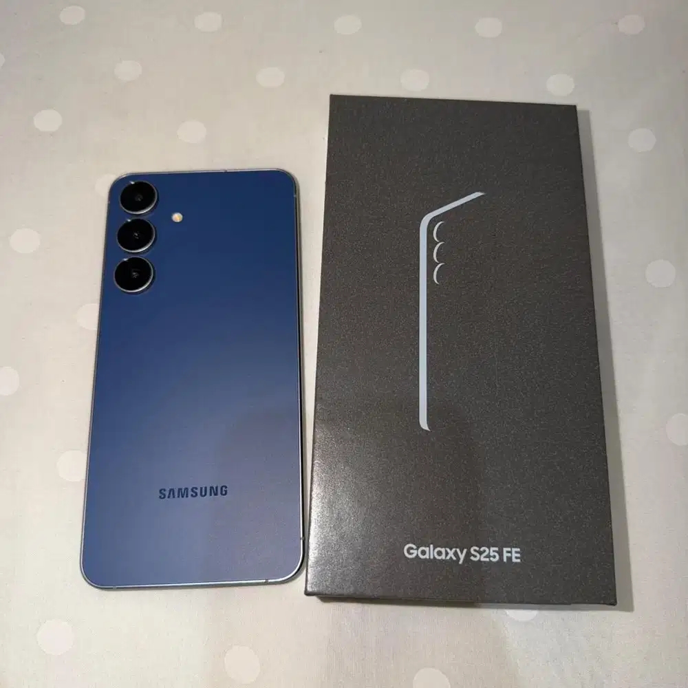 Samsung S25 FE - 256GB (Garansi Aktif - SEIN) Navy