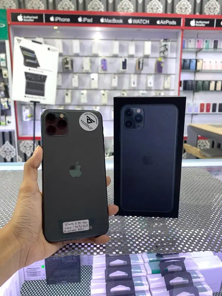 Iphone 11 promax 64gb fullset, ex garansi internasional