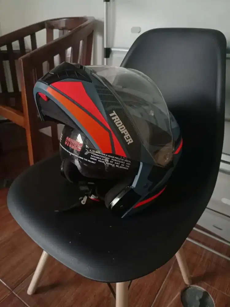 Jual cepat helm studds trooper