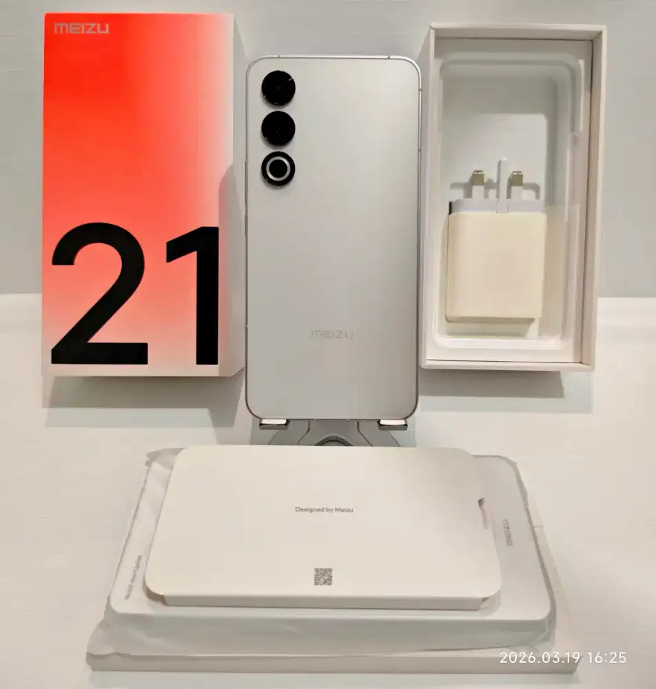 Meizu 21 5G 12/512 Gb Dual On Bea Cukai Likenew 99% Fullset bisa TT/BT