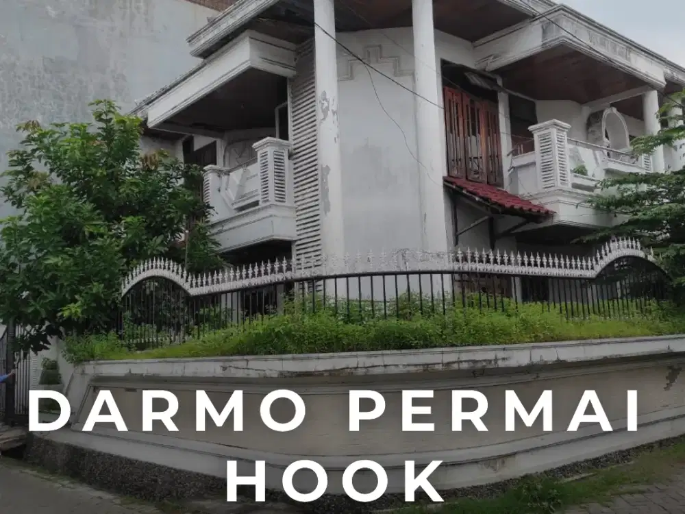 Dijual Rumah Hook 2 Lantai, Sangat Strategis, Simpang Darmo Permai, SBY