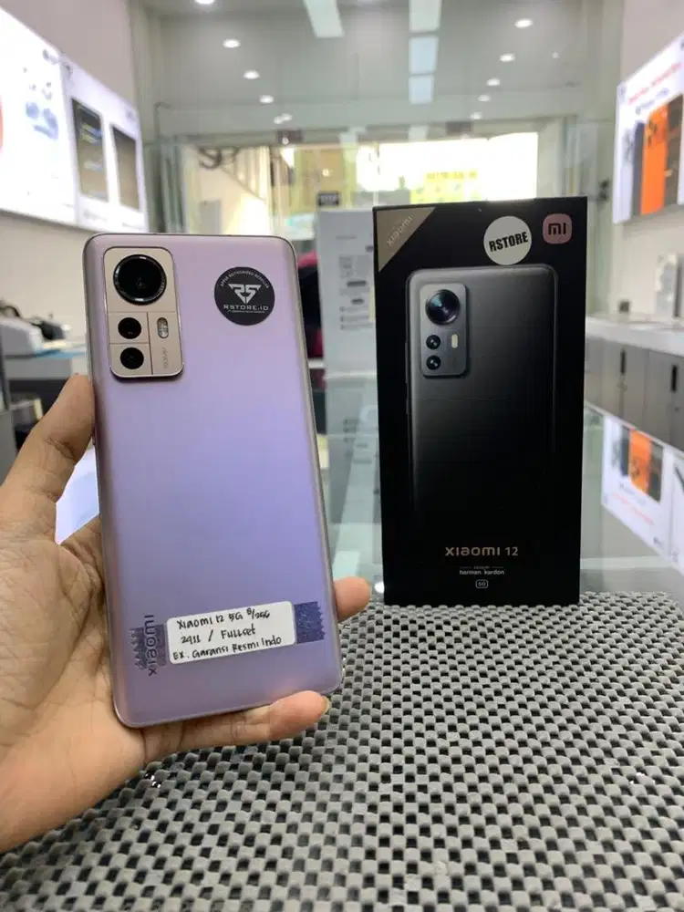 Xiaomi 12 8/256Gb Fullset, ex garansi resmi/indonesia