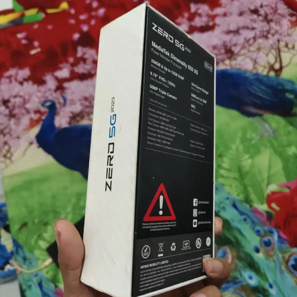 Infinix zero 5G 2023 8/256 Second
