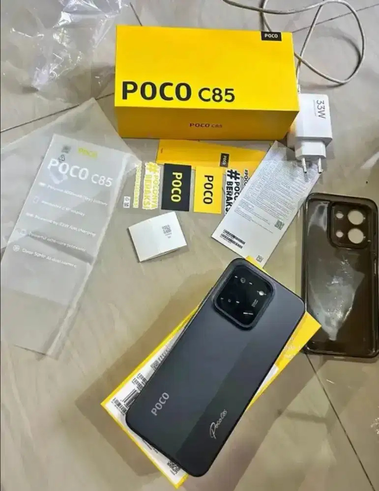 POCO C85 Ram 8/256 Mulus