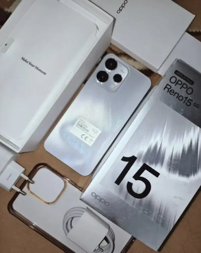 OPPO RENO 15 5G 12 256GB MULUS 99%