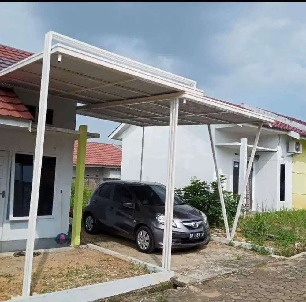 Kanopi alderon minimalis moderen