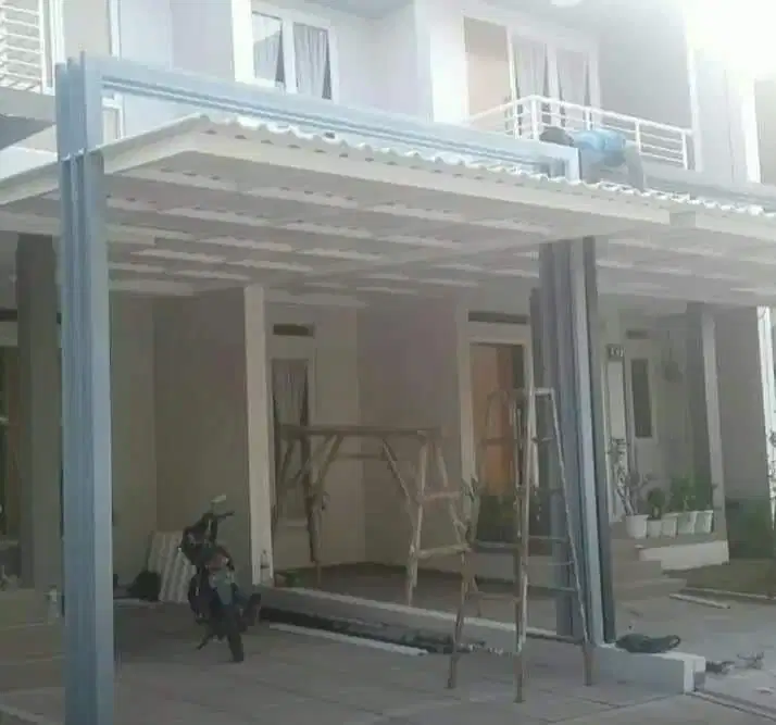 Kanopi alderon minimalis