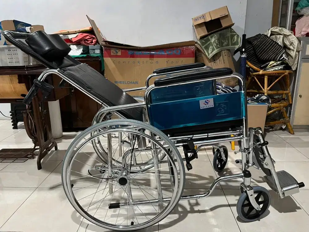 Kursi roda reclining 3in1 sella