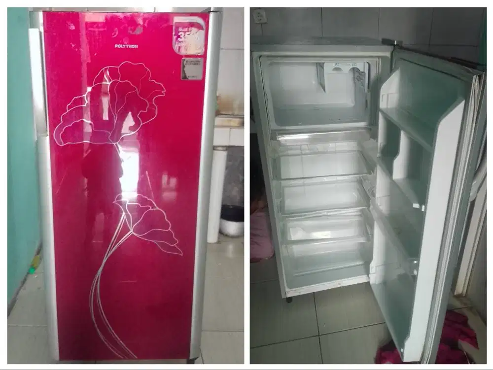 Kulkas Polytron 1 pintu mati