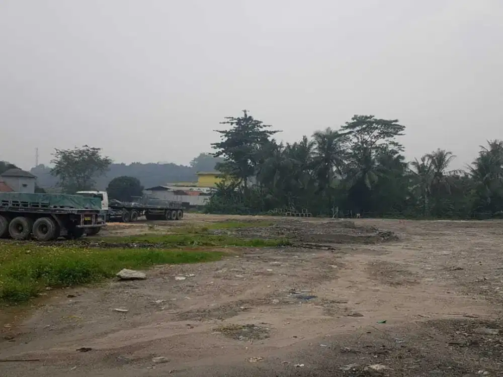 Dijual Tanah Industri, Luas dan Strategis, Raya Narogong Nambo, Bogor