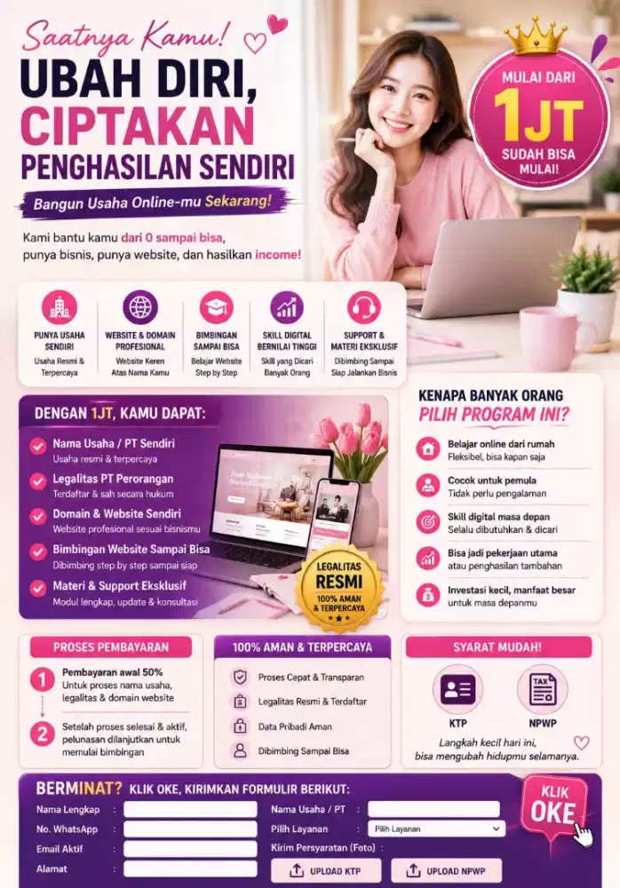 Cari Kerja Yang nyaman ?? Mending Usaha sendiri