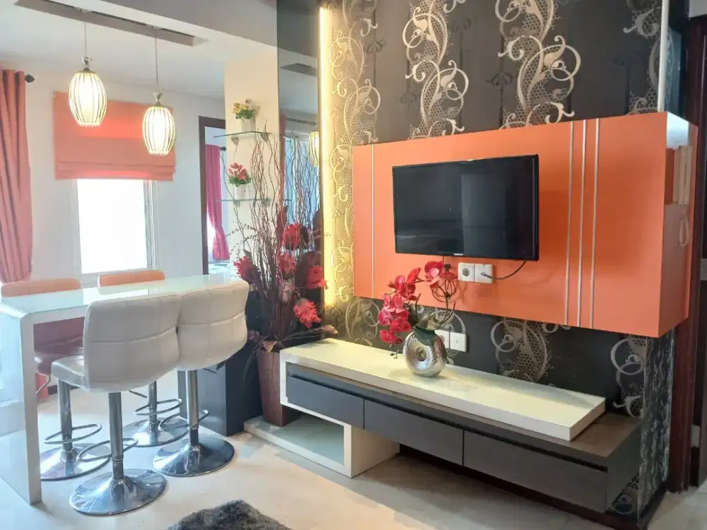 2kamar tidur plus furnish SIAP HUNI Apt.Royal Mediterania Garden