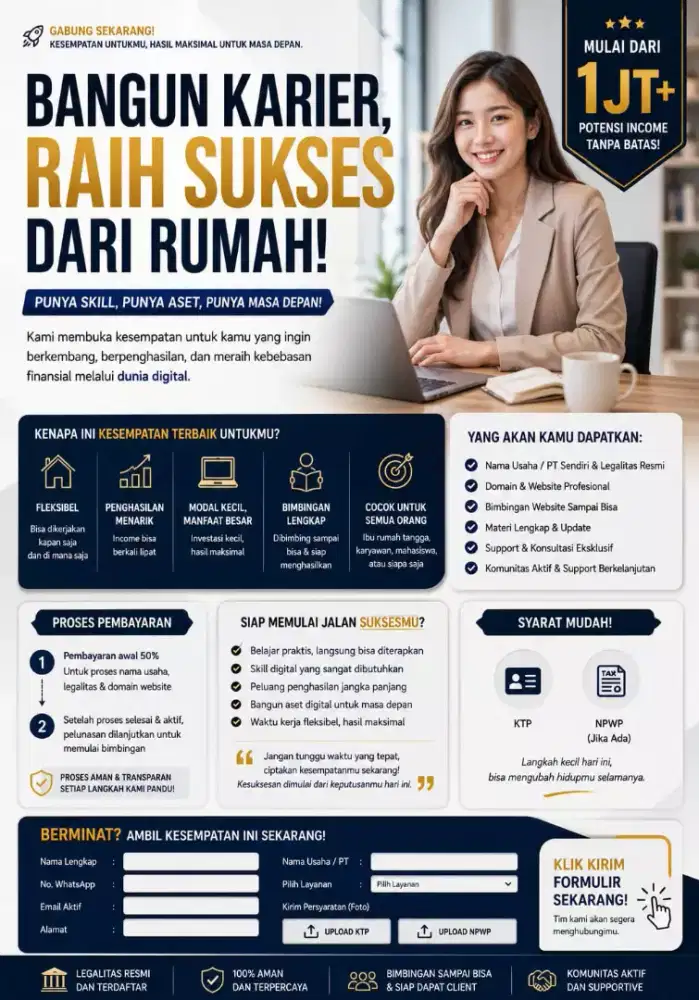 Cari Loker Susah ? kenapa Gak usaha sendiri aja