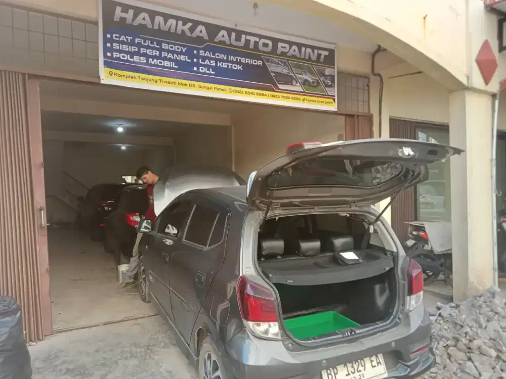 Bengkel cat, ketok,, polesh dan interior
