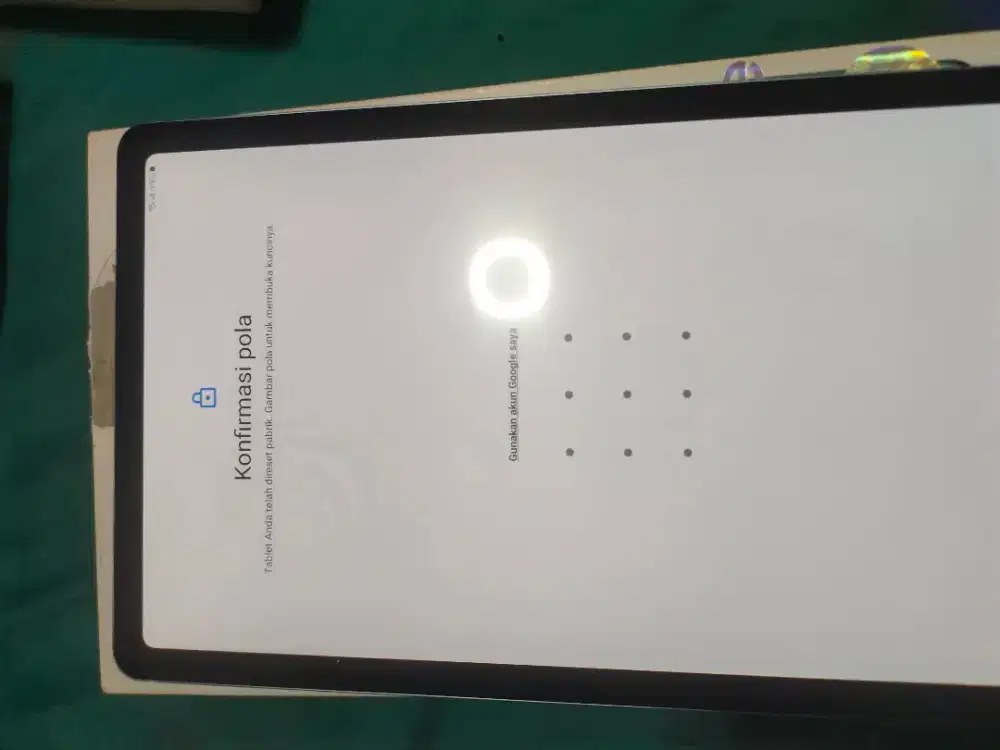 Samsung galaxy tab s6 lite terkunci