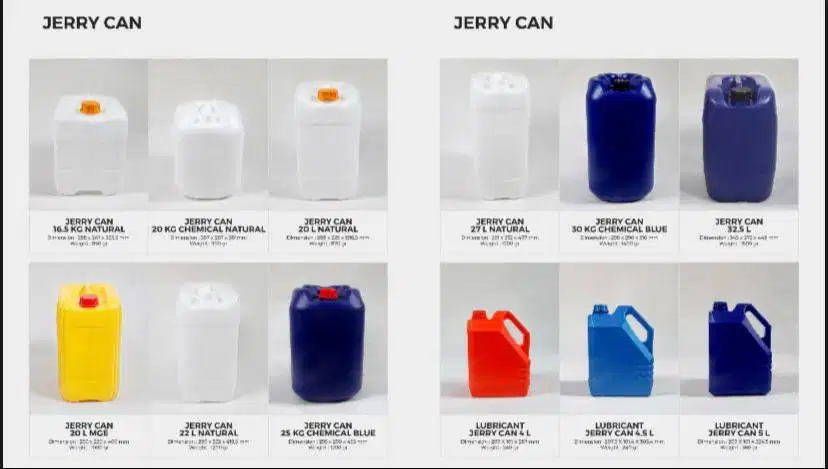 Palet, Botol, Galon Cat, Jerigen, Keranjang, Drum (Asia Plastik)