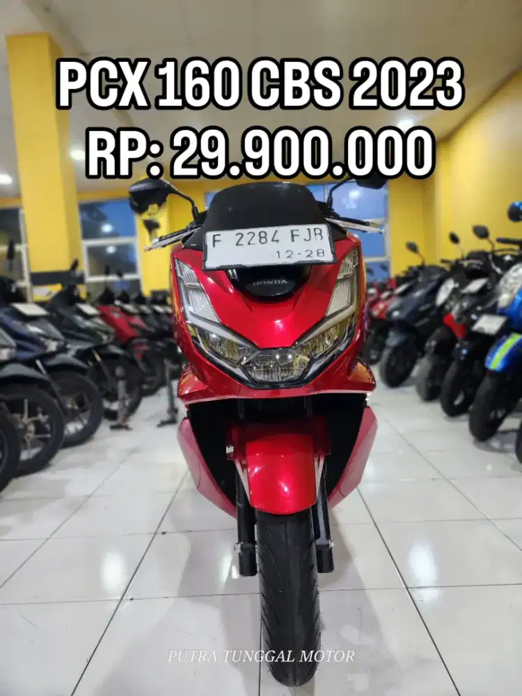 PCX CBS TAHUN 2023,DP MURAH,ANGSURAN RINGAN
