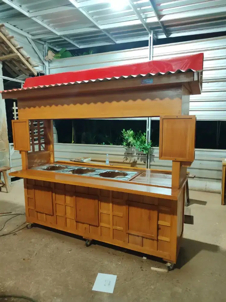 Gerobak Bakso Mie Ayam jg Melayani Pesanan Gerobak Bubur Sate Soto dlL