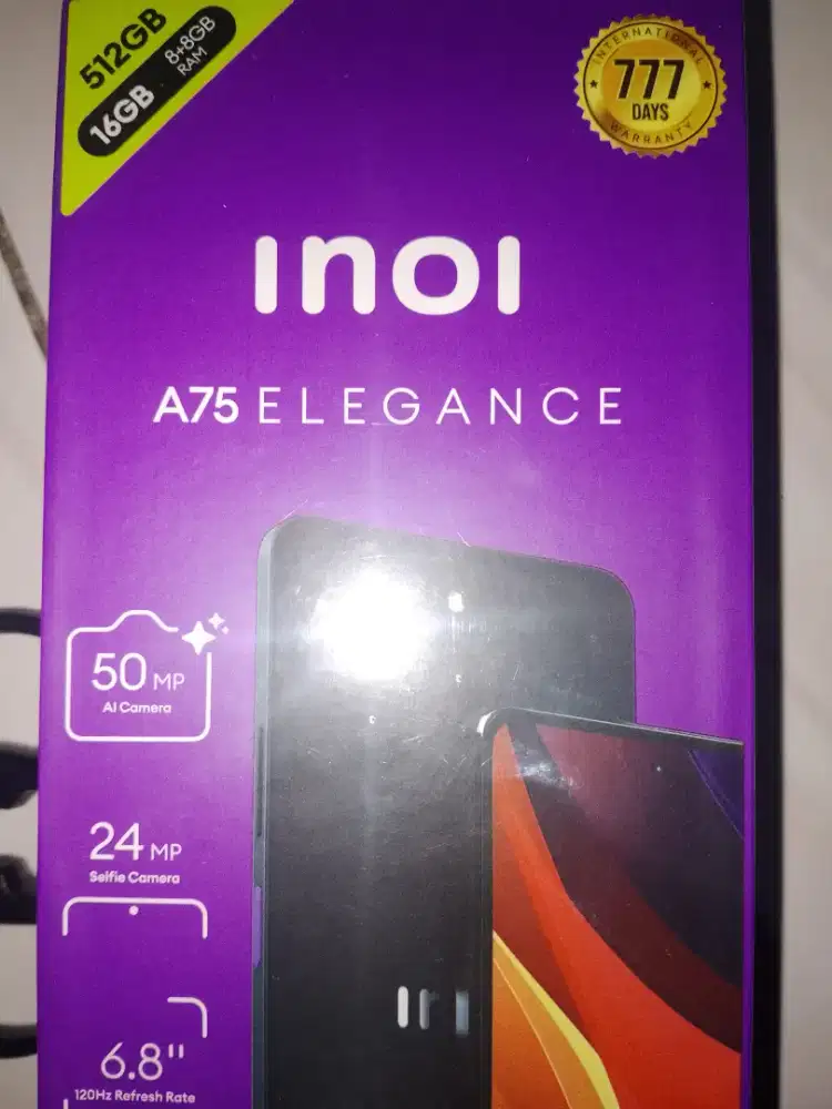 inoi a75 elegance baru masih segel