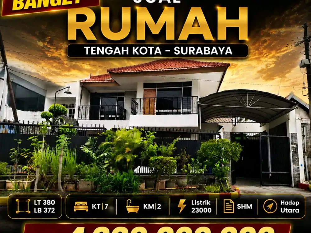 JUAL CEPAT RUMAH TEMGAH KOTA SURABAYA DKT PASARTURI DEMAK