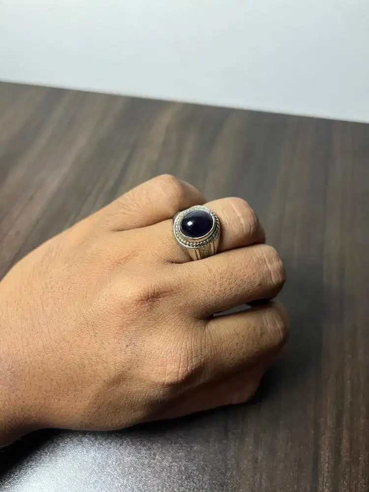 Cincin Kecubung Wulung Asli