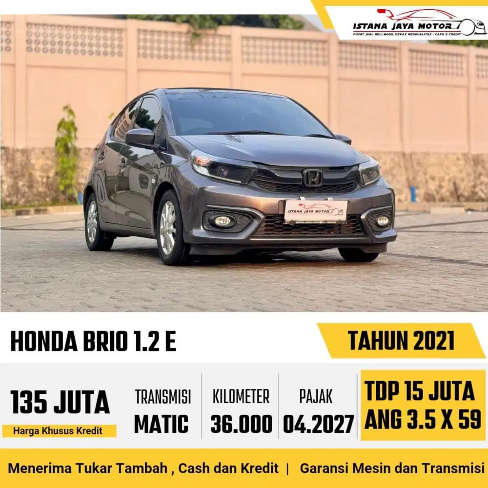 Honda Brio E AT 2021