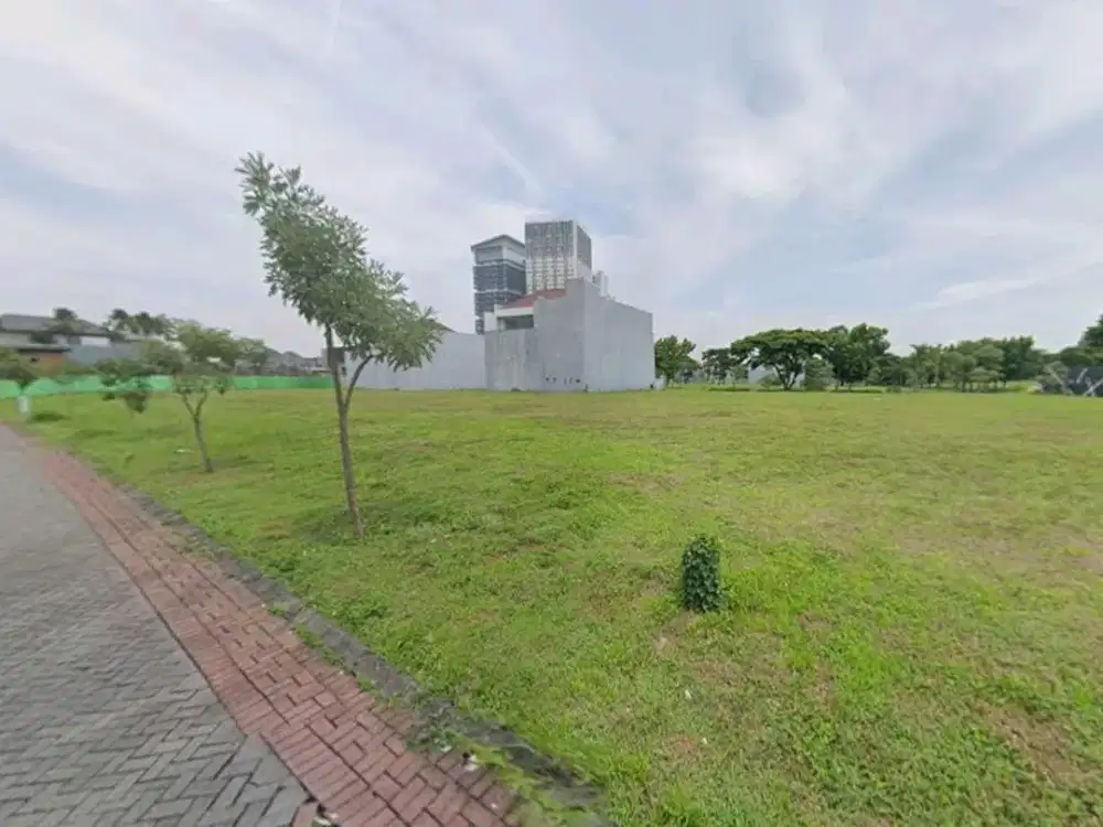 Dijual Tanah Citraland 482 m2 Esplanade Park Kavling Lebar 14 SHM UC
