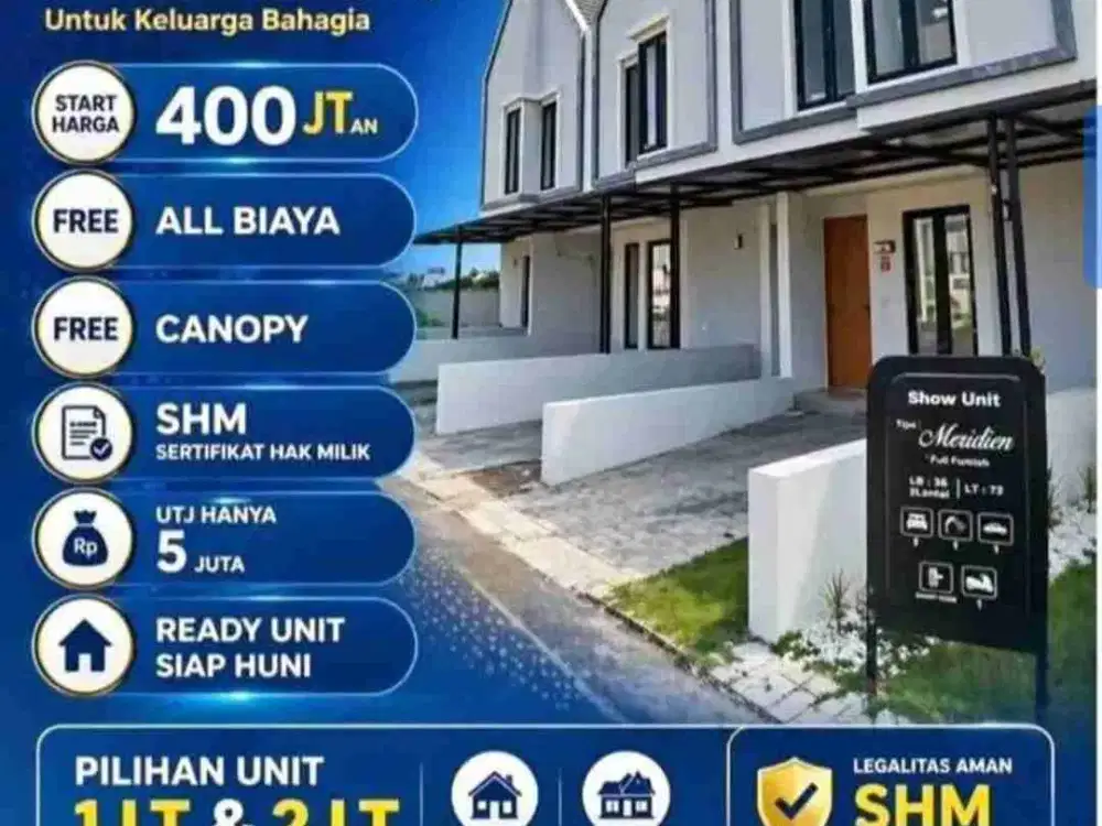 Rumah 2 lantai Sukodono angsuran cuma 1 jutaan ..promo hanya Minggu ini
