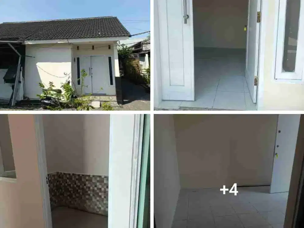 Rumah kampung siap huni Kebonagung Sukodono