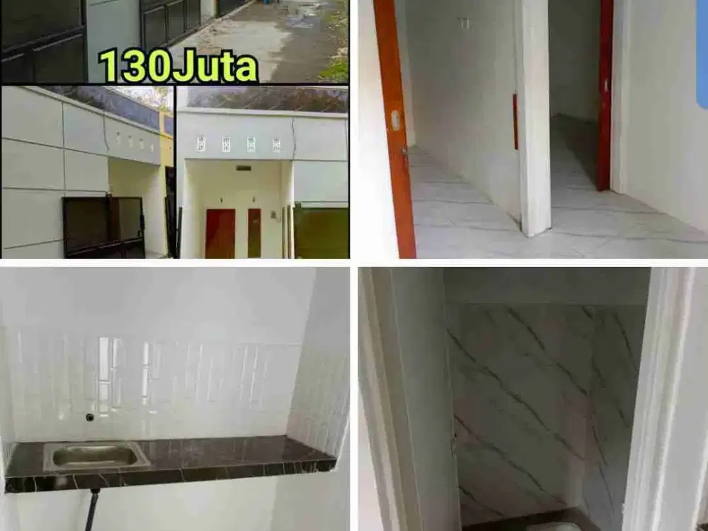 Rumah baru siap huni 130 JT aja Wonoayu