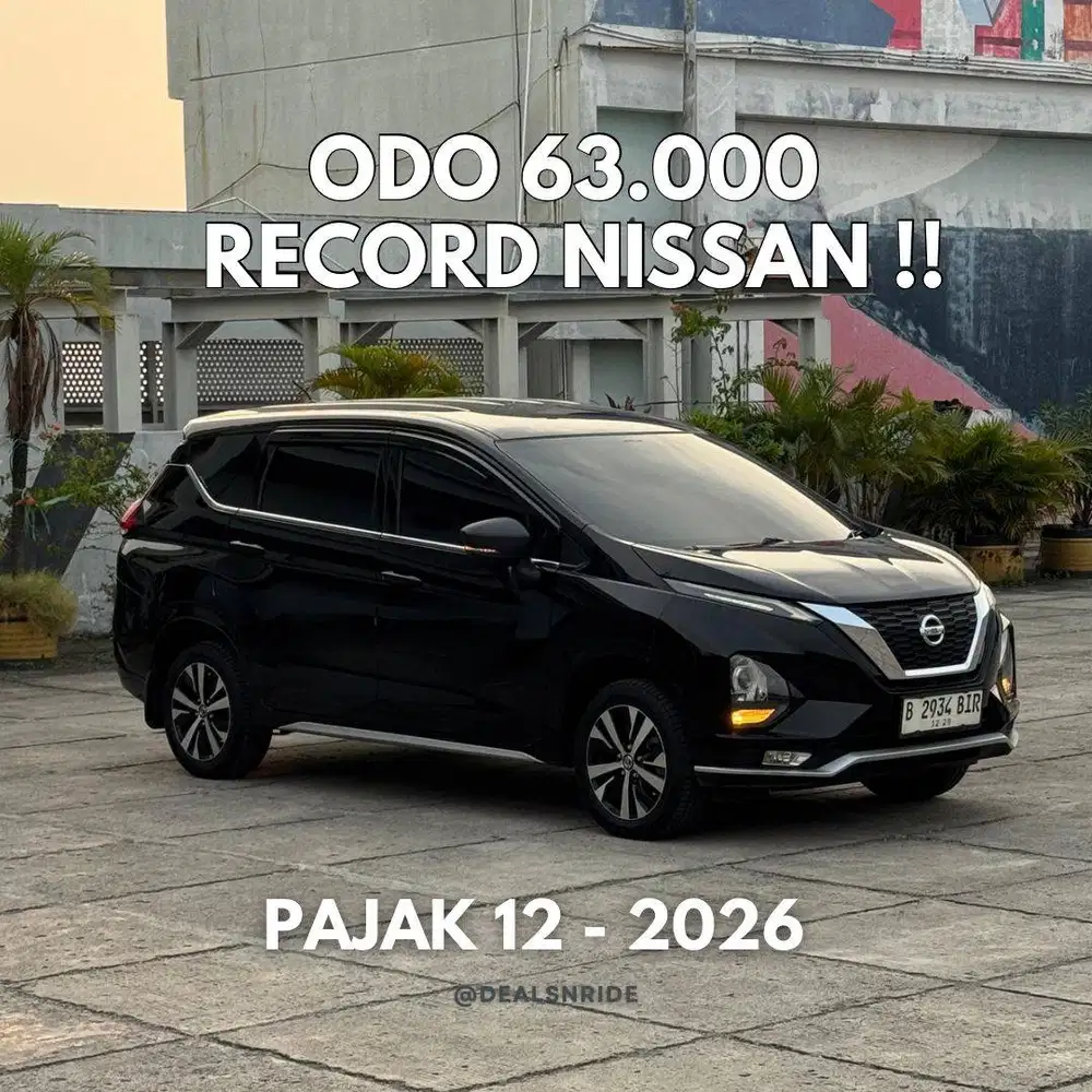 ODO 63.000 ANTIKK !! PAJAK 12/2026 NISSAN LIVINA VL 2019 MURAH MERIAH