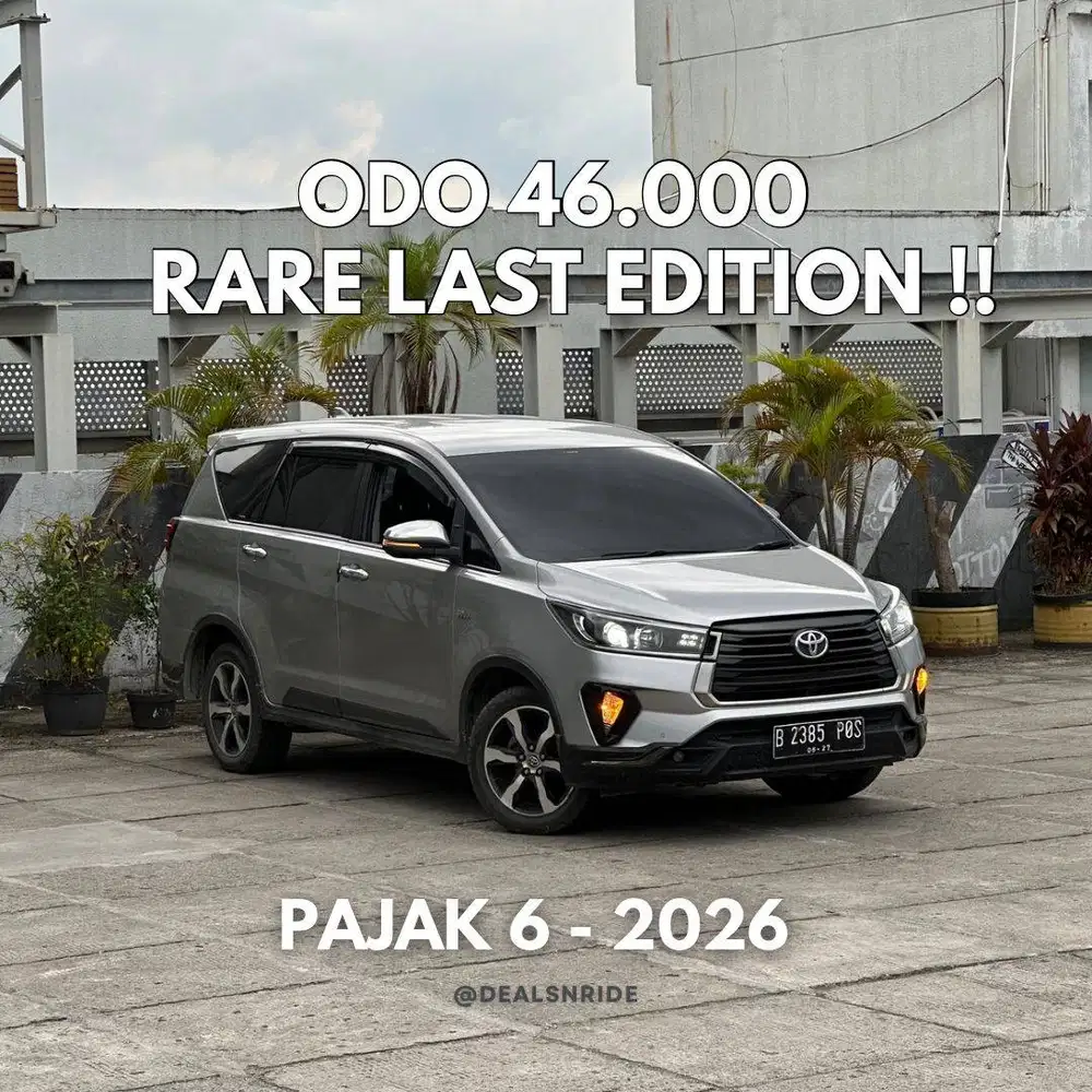 ODO 46.000 ANTIKKK !! PAJAK 6/2026 INNOVA VENTURER LAST EDITION BENSIN