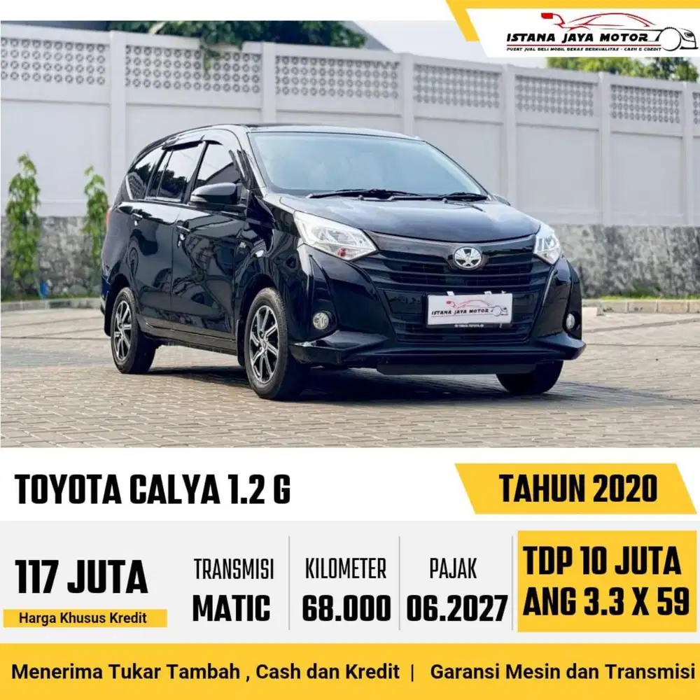 Toyota Calya G AT 2020