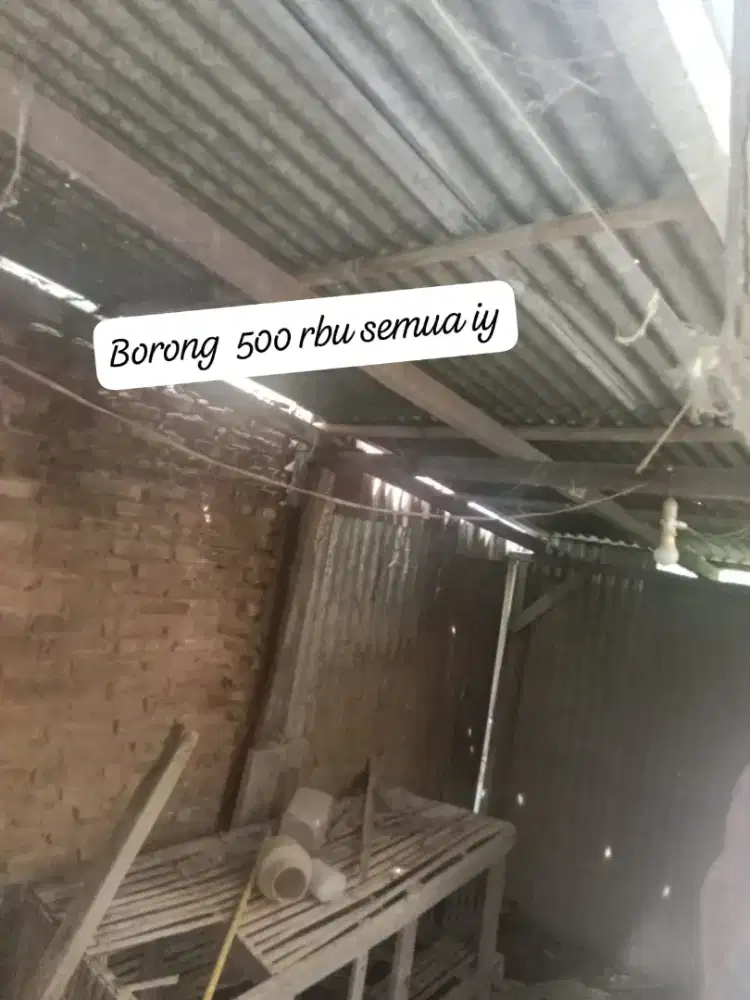 Borong kayu dan seng