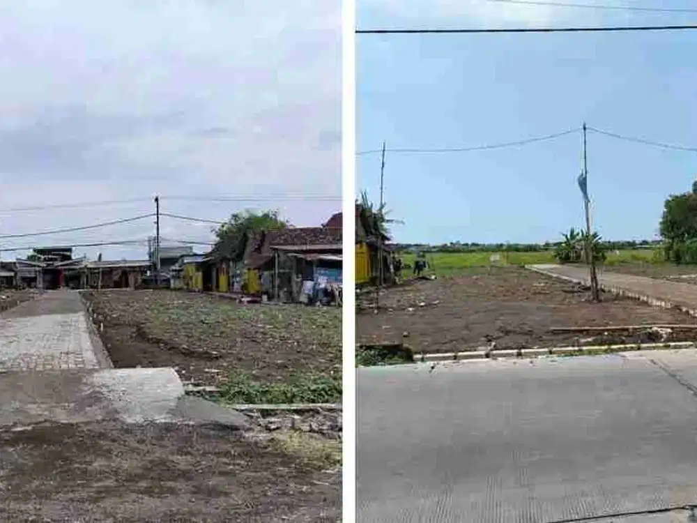 Tanah kavling siap bangun Gedangan Sidoarjo SHM